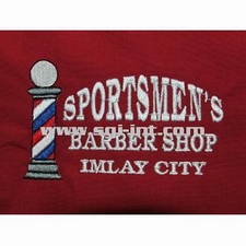 Sportsmen's Barber Shop Imlay City Embroidery Digitizing