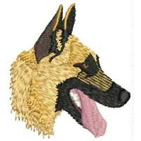 Dog Embroidery Design # DD11