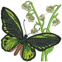 Floral Embroidery Design # FL3