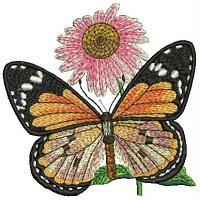 Floral Embroidery Design # FL5