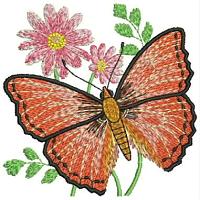 Floral Embroidery Design # FL6