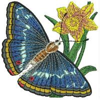 Floral Embroidery Design # FL11