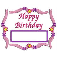 Occasions Embroidery Designs # OD10