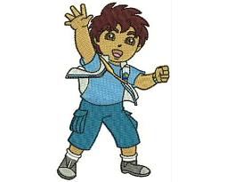Cartoon Embroidery Design # CD25