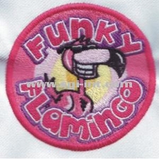 Funky Flamingo Embroidery Digitizing